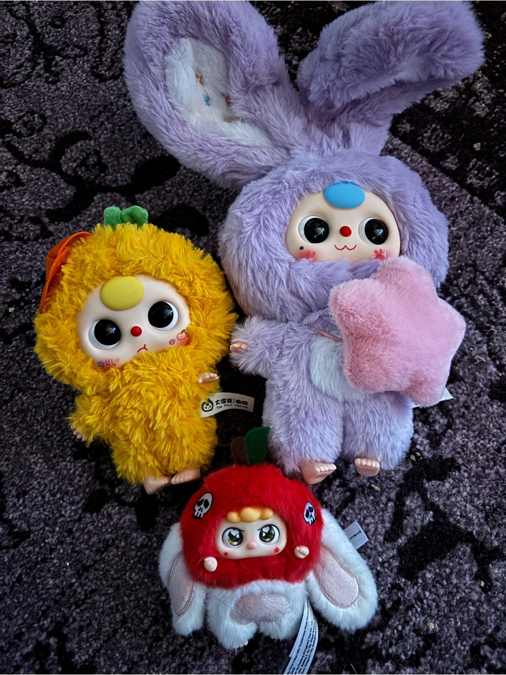 Babythree keychains